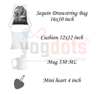Valentine day gift combo bag - Silver
